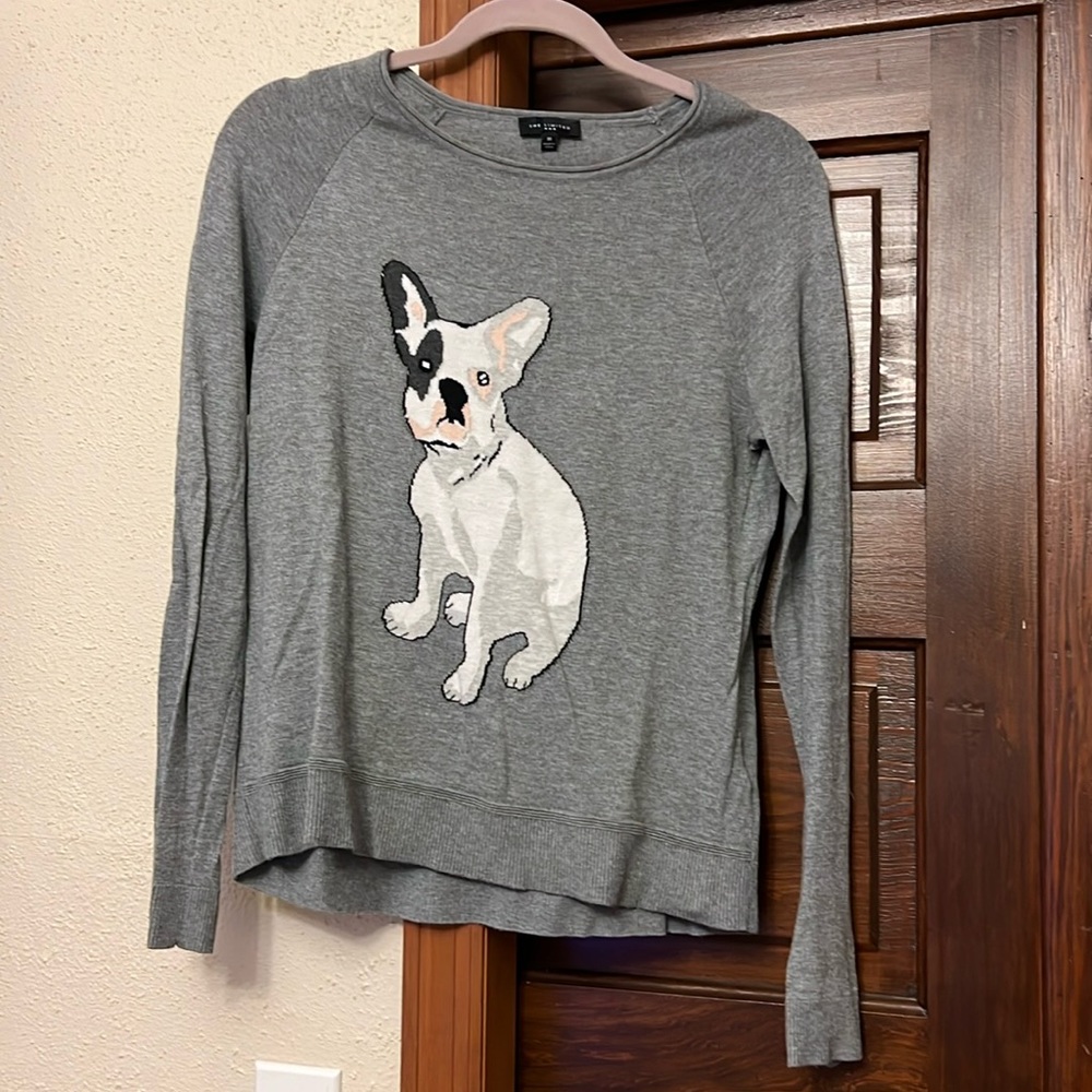 The Limited Dog French bulldog sweater size medium